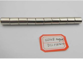 China Imanes permanentes de Rod D12*10mm NdFeB del imán N42 para el sensor y el motor de la textura proveedor