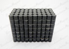 China Los imanes del neodimio del cilindro N35 cubrieron el epóxido negro, imanes del cubo del neodimio para el componente de los muebles fábrica