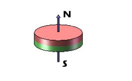 Diámetro grande de los imanes del disco N35 10 * 5 milímetros, disco del imán del neodimio anti - Crossion